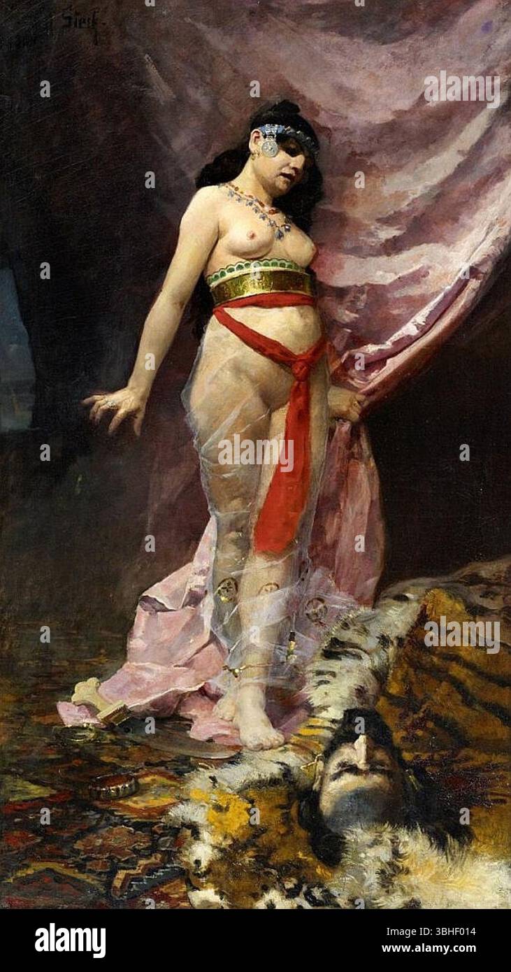 Judith di Paul Steck - 1885. Foto Stock