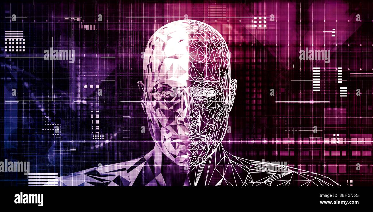 Digital Publishing e rivista elettronica come concetto Foto Stock