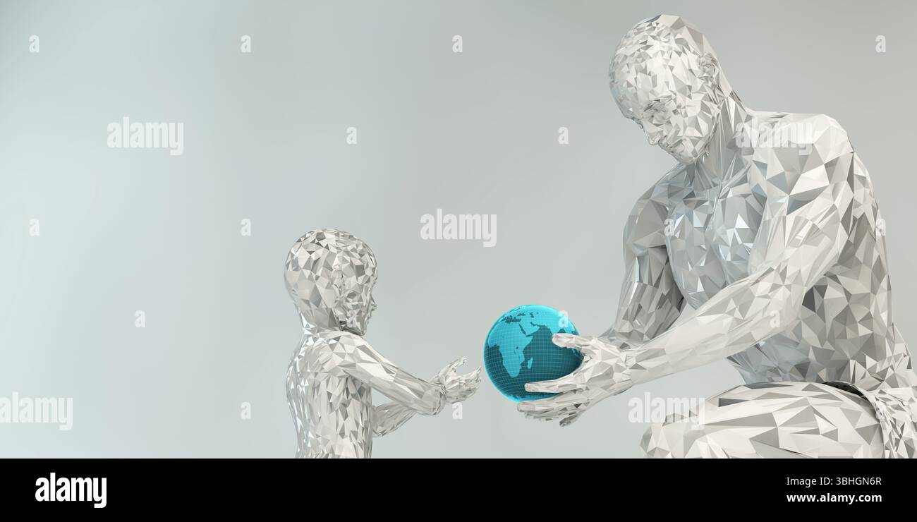 Infanzia Formazione per Early Child Development Concept Foto Stock