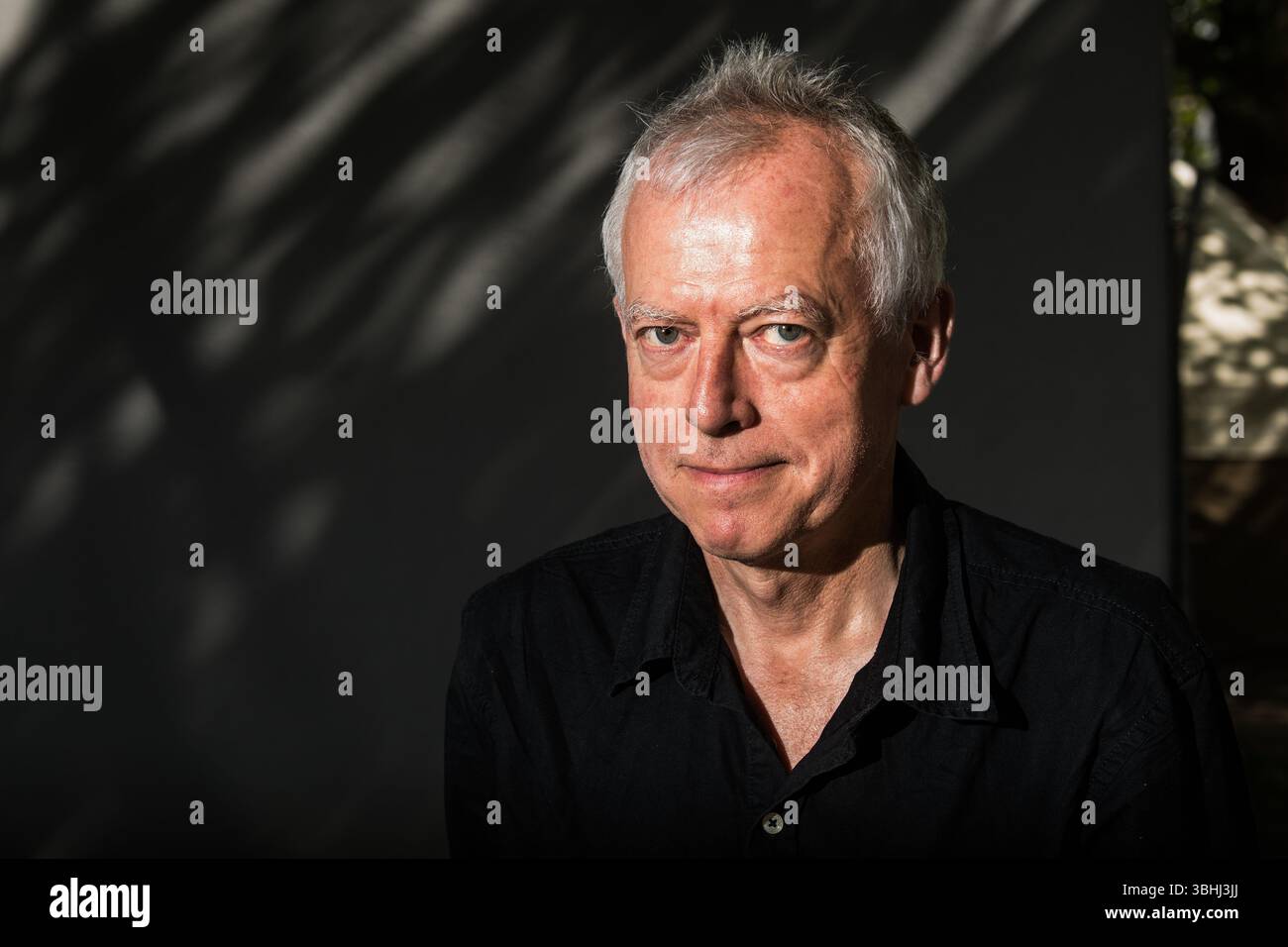 Edimburgo, Scozia. 21 agosto 2018. Tim Dee, scrittore e produttore radiofonico della BBC, all'annuale Edinburgh International Book Festival. Foto Stock