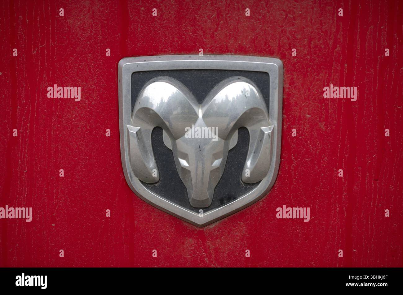 Marchio americano RAM Trucks, Baviera, Germania, Europa Foto Stock