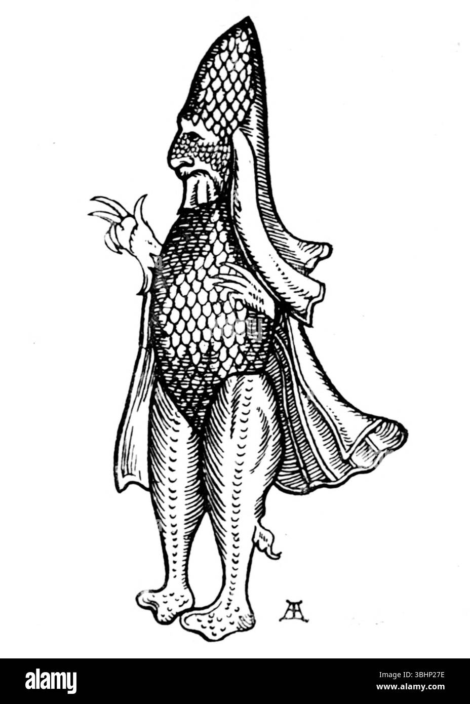 John Ashton - ecclesiastico piscine - creature curiose in Zoologia - 1890 Foto Stock