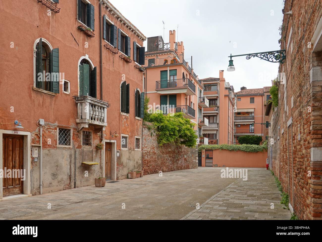 Venedig, Dorsoduro, Wohnbauten // Venezia, Dorsoduro, Palazzine Foto Stock