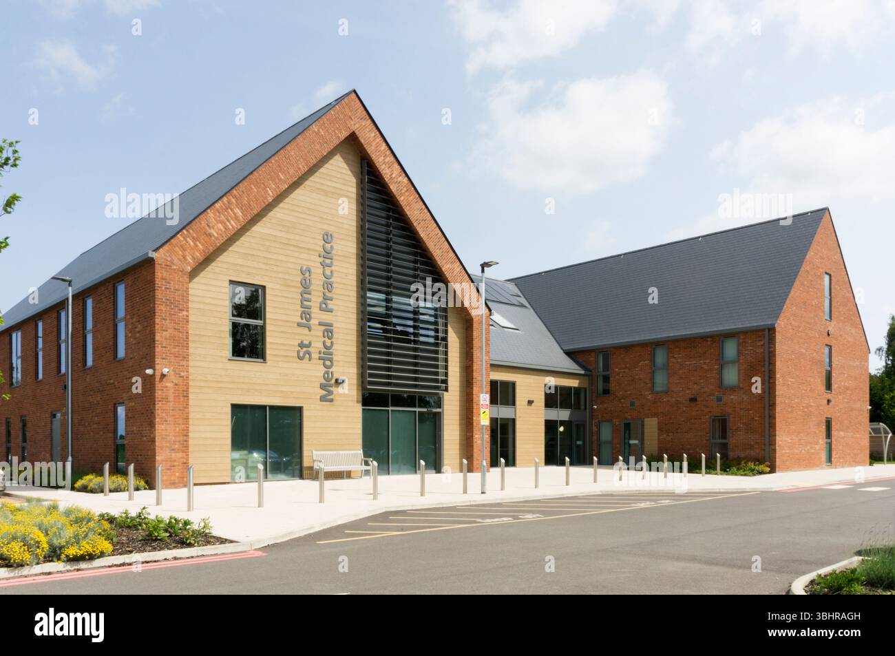 Studio medico di St James, South Wootton, King's Lynn. Foto Stock
