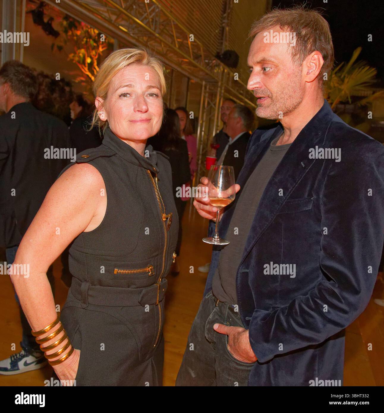 Cannes, Francia. 25 maggio 2025. Anne-Elisabeth Lemoine partecipa alla 78esima edizione del Festival di Cannes al Palais des Festivals il 25 maggio 2025 a Cannes. Foto Stock