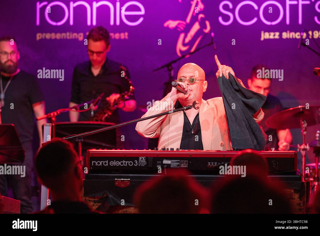 Philip Lassiter che suona al Ronnie Scott's, soho, Londra Foto Stock