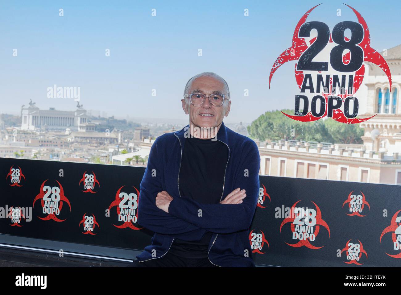 Roma, Italia. 11 giugno 2025. Danny Boyle partecipa alla photocall del film “28 ANNI DOPO” l'11 giugno 2025 all'Hotel Eden di Roma, Italia Credit: Live Media Publishing Group/Alamy Live News Foto Stock