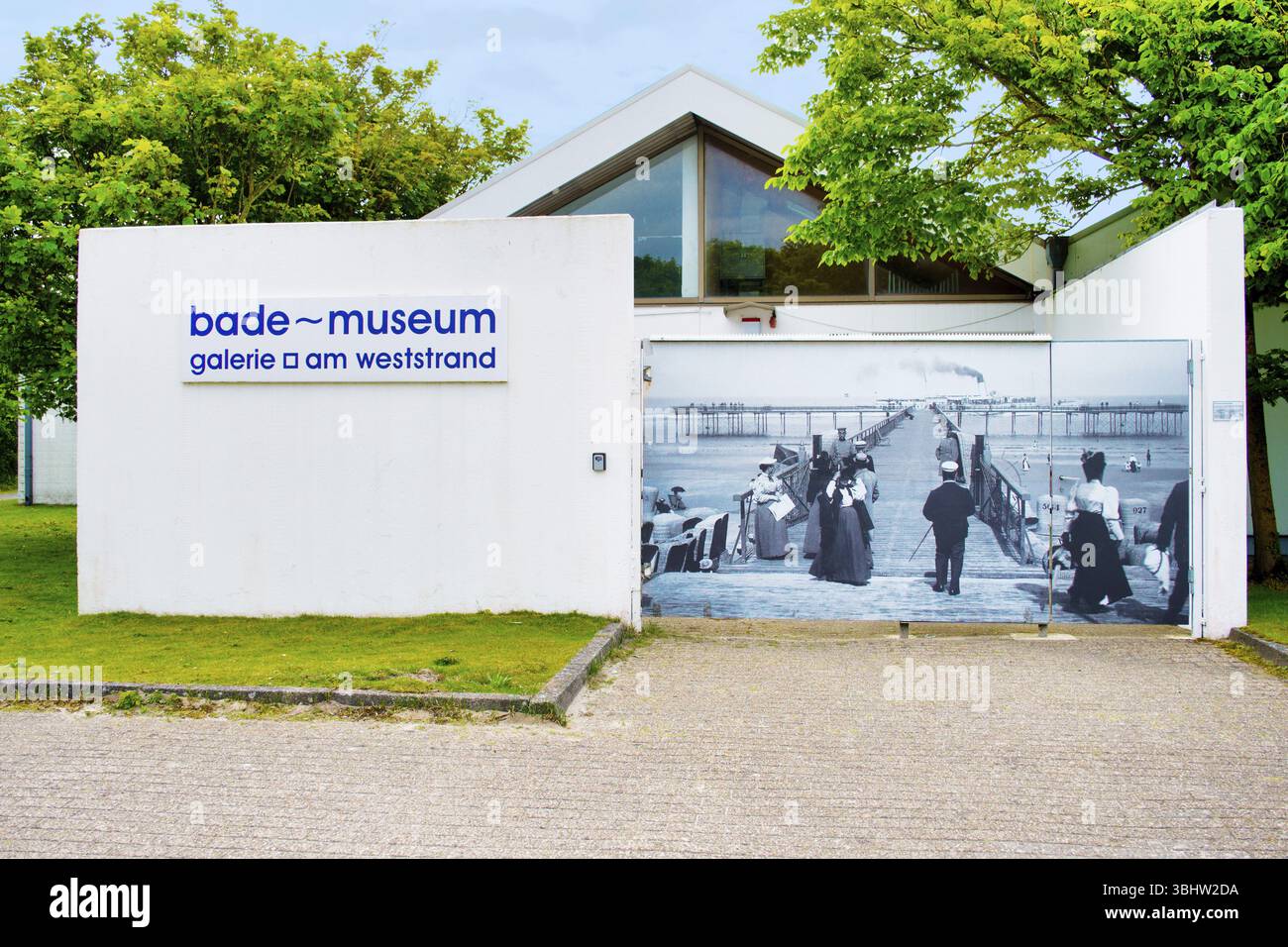Bathing Museum, Norderney Island, bassa Sassonia, Germania, Europa Foto Stock