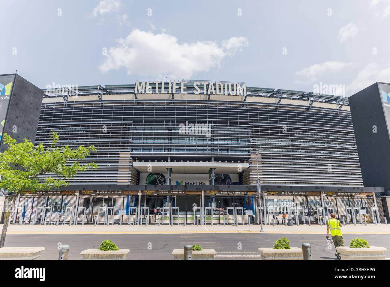East Rutherford, Stati Uniti. 11 giugno 2025. Atmosfera al MetLife nel New Jersey questo mercoledì 11. Preparativi per la prima partita della Coppa del mondo per club FIFA che si terrà presso lo stadio tra Palmeiras x Porto il 15 giugno 2025. Crediti: Brasile Photo Press/Alamy Live News Foto Stock