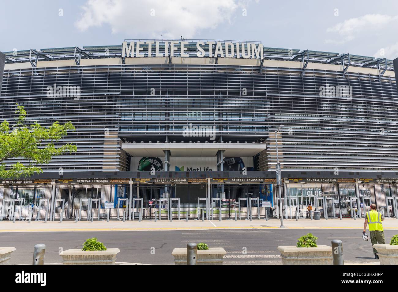 East Rutherford, Stati Uniti. 11 giugno 2025. Atmosfera al MetLife nel New Jersey questo mercoledì 11. Preparativi per la prima partita della Coppa del mondo per club FIFA che si terrà presso lo stadio tra Palmeiras x Porto il 15 giugno 2025. Crediti: Brasile Photo Press/Alamy Live News Foto Stock