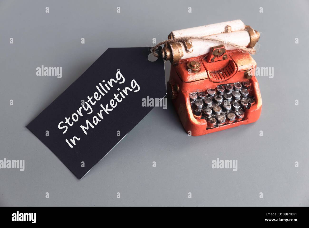 Storytelling nel marketing: Il potere della narrazione nella comunicazione aziendale Foto Stock