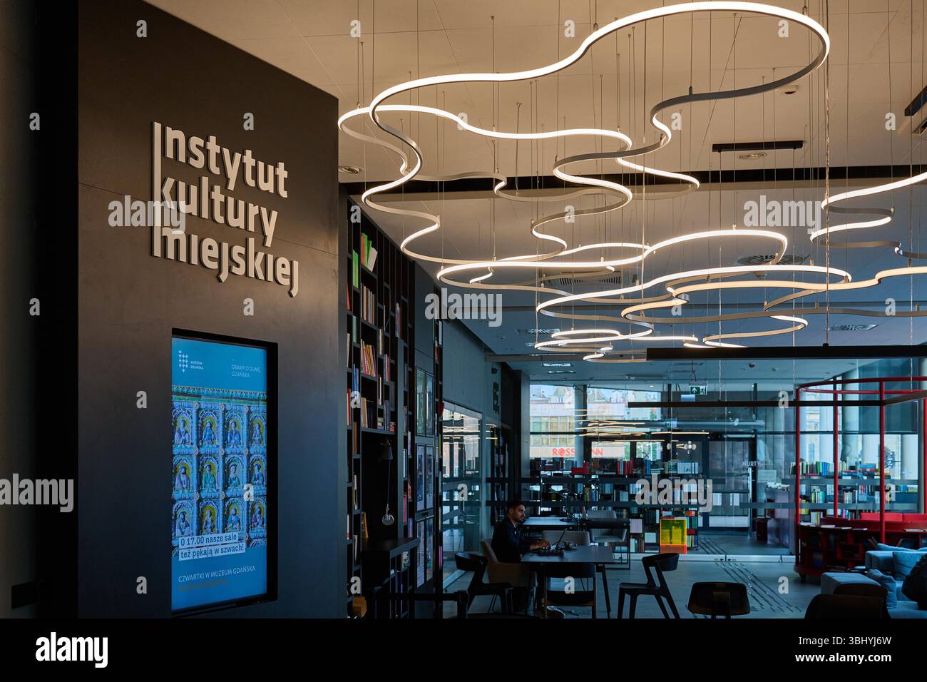 Instytut Kultury Miejskiej a Gdańsk: Un centro moderno per la cultura urbana e la creatività Foto Stock