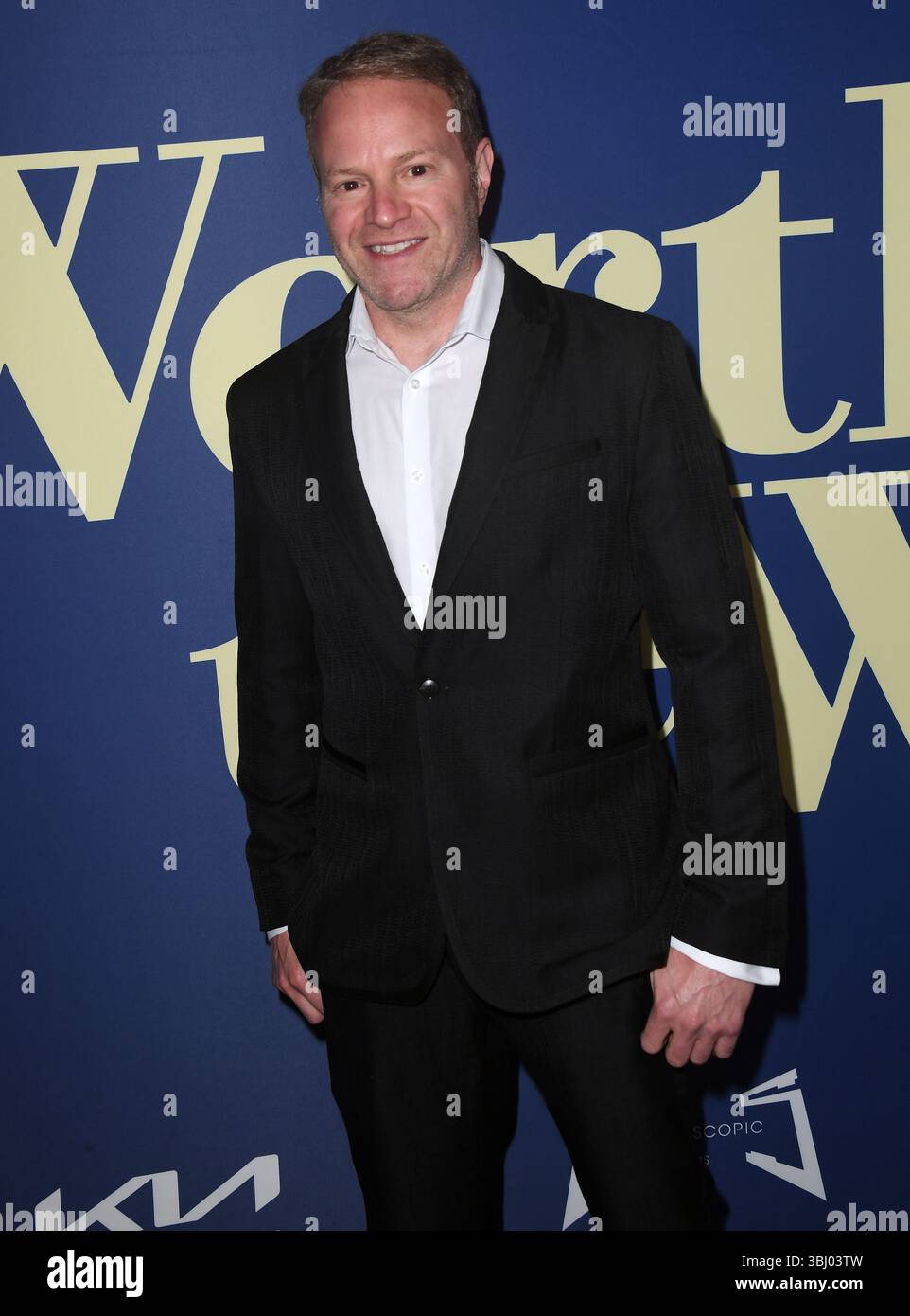 Il produttore Steve Shapiro partecipa alla prima di Los Angeles di "Worth the Wait" tenutasi al London Hotel. Foto Stock