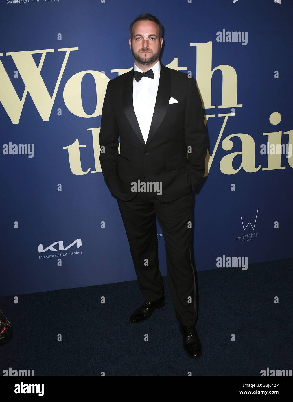 Il produttore Matt Drake partecipa alla prima di Los Angeles di "Worth the Wait" tenutasi al London Hotel. Foto Stock