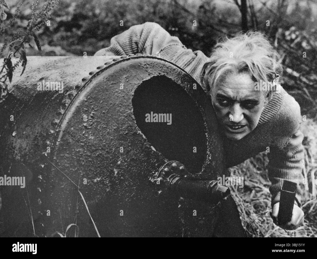 L'attore britannico Alec Guinness nel film The Ladykillers, Regno Unito 1955 Foto Stock