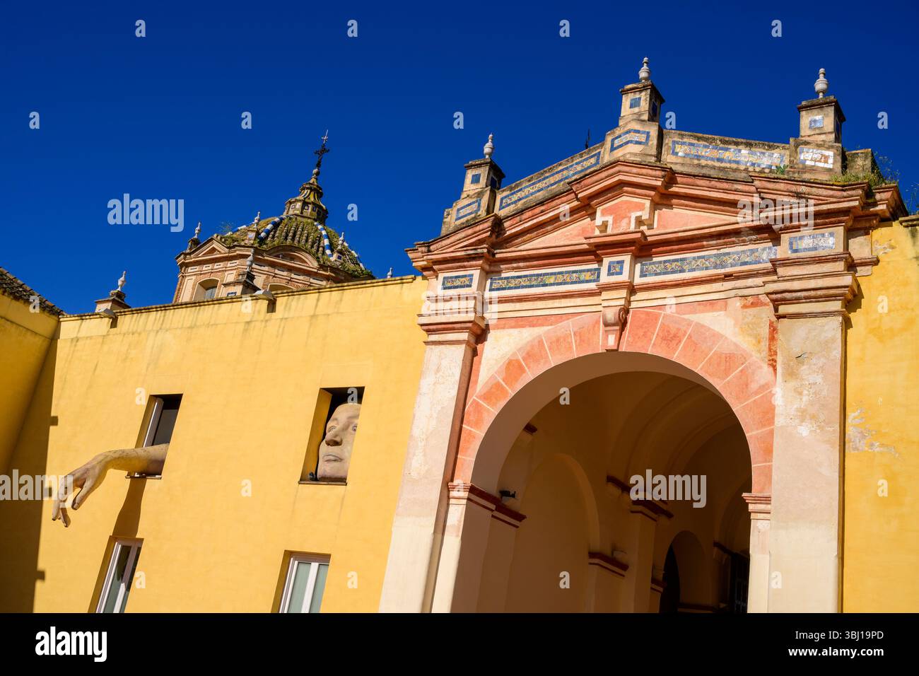 Andalusia Contemporary Art Centre, Siviglia, Andalusia, Spagna Foto Stock