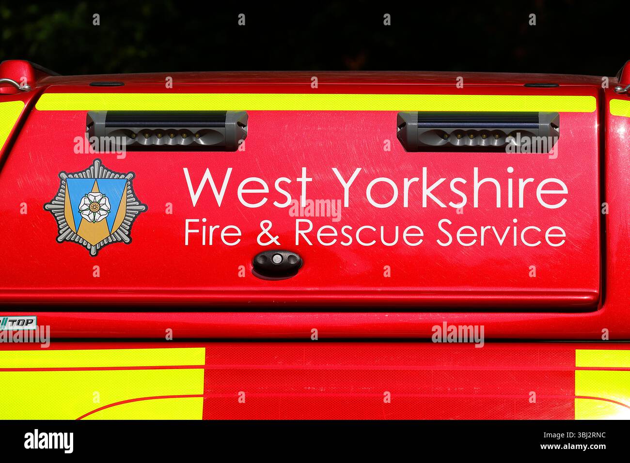 Toyota Hilux risponde veicolo utilizzato dal West Yorkshire Fire & Rescue Service Foto Stock