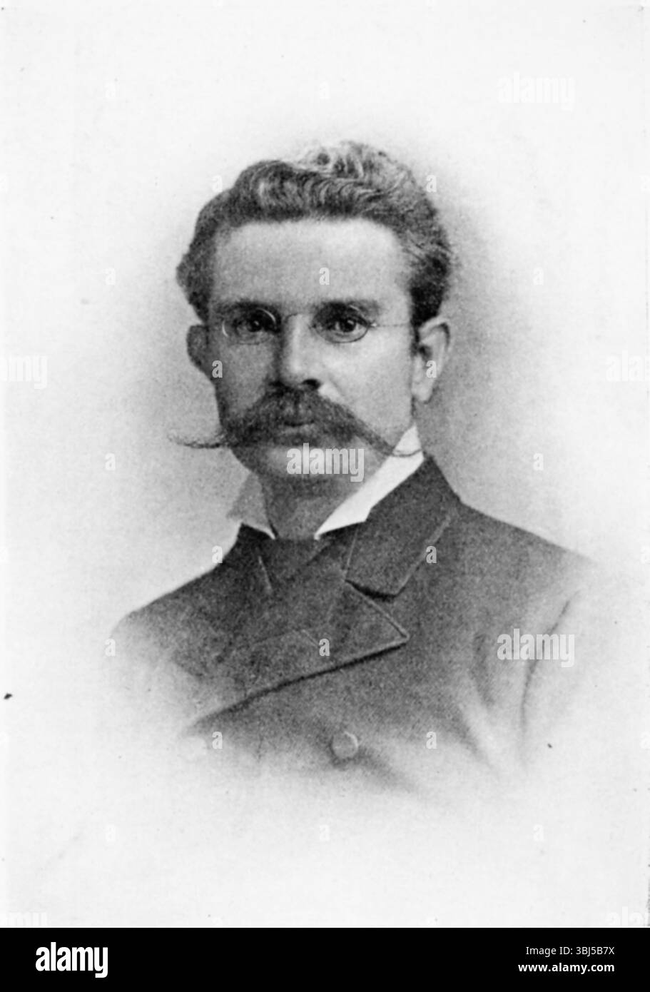 Ritratto di William Black, c1890. Da "Victorian Novelists", di Lewis Melville. [1906]. Foto Stock