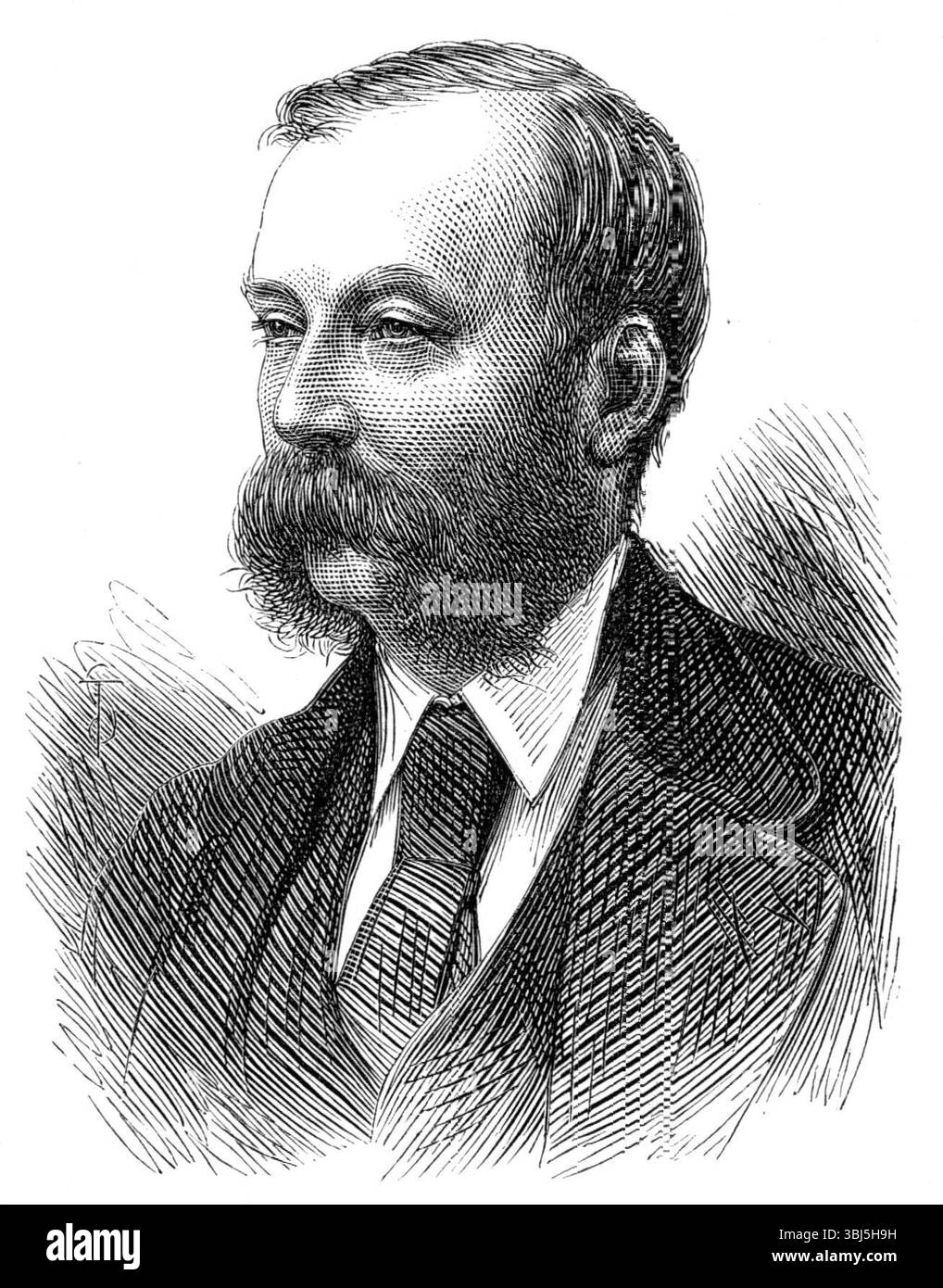 Brigadier generale Sir Archibald Alison, Bart., C.B., 1874. Incisione da una fotografia del signor Irvine. Questo illustre ufficiale, che è stato sollevato dalla compagnia al Cavaliere del bagno, per i suoi servizi nella Guerra di garanzia, detiene il grado di colonnello nell'esercito, ma ha agito come generale di brigata durante la tarda campagna... ha servito, come capitano nella Guerra di Crimea, nell'assedio di Sebastopoli, e nella spedizione a Kertch. Ricevette due medaglie e una fibbia e la medaglia turca per la sua condotta in quella guerra. Nella guerra dell'ammutinamento indiano il maggiore Alison era Segretario militare t Foto Stock