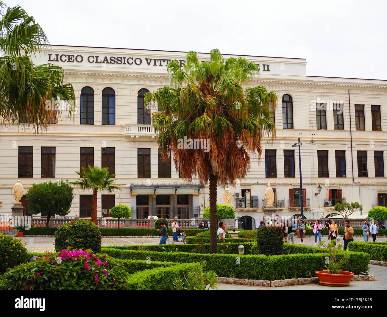 Le principali attrazioni di Palermo, Sicilia, Italia Foto Stock