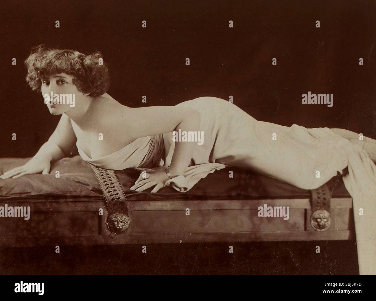 Ritratto di Colette (1873-1954), c1909. Disponibile nella collezione della Biblioth&#xe8;que Nationale de France. Foto Stock