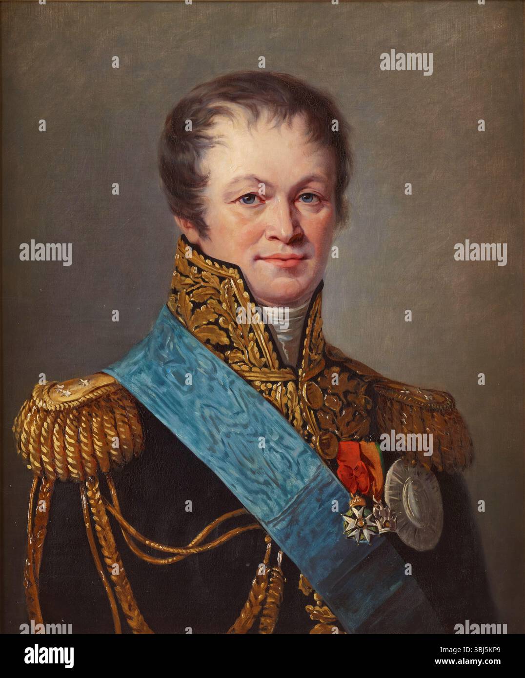 Ritratto di Henri François Marie Charpentier (1769-1831). Trovato nella collezione di Musée de l'Armée, Parigi. Foto Stock