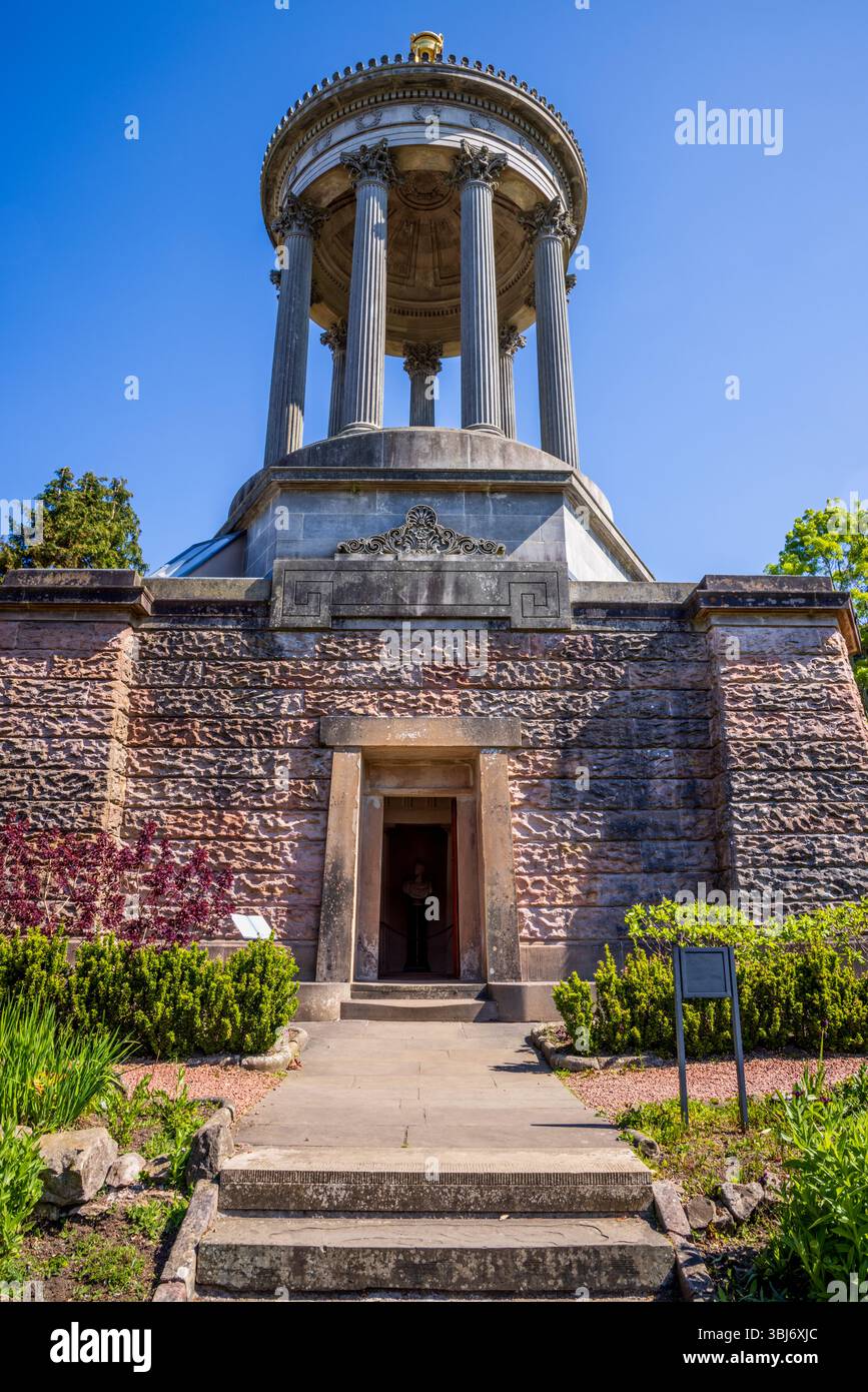 Il Robert Burns Monument ad Alloway, Ayrshire, Scozia Foto Stock