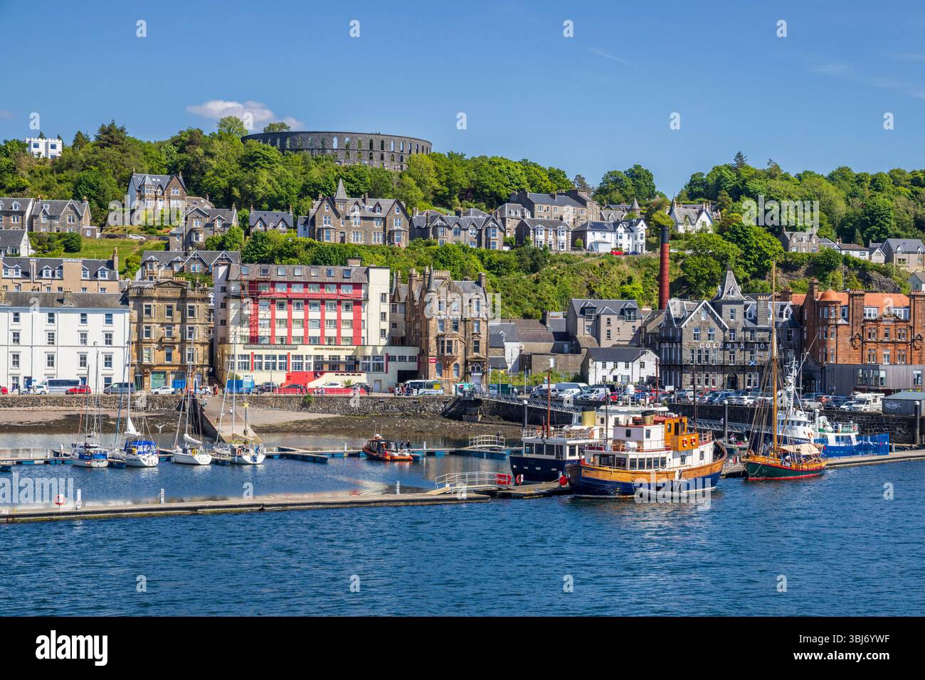 Oban Harbour, Argyll and Bute, Scozia Foto Stock