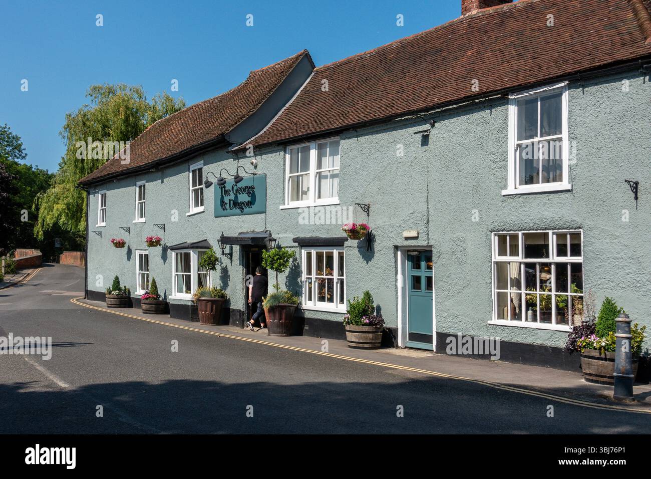 George and Dragon, Pub, ristorante, Fordwich, Canterbury, Kent, Inghilterra Foto Stock