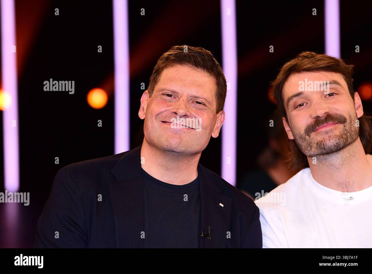 Jan Ullrich und Rick Zabel zu Gast bei der NDR Talk Show AM 13.06.2025 ad Amburgo Foto Stock