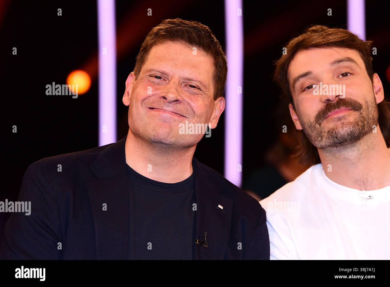 Jan Ullrich und Rick Zabel zu Gast bei der NDR Talk Show AM 13.06.2025 ad Amburgo Foto Stock