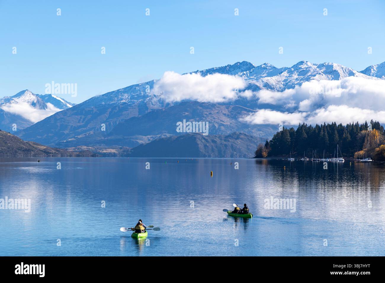 Wanaka, Otago, South Island, nuova Zelanda Foto Stock