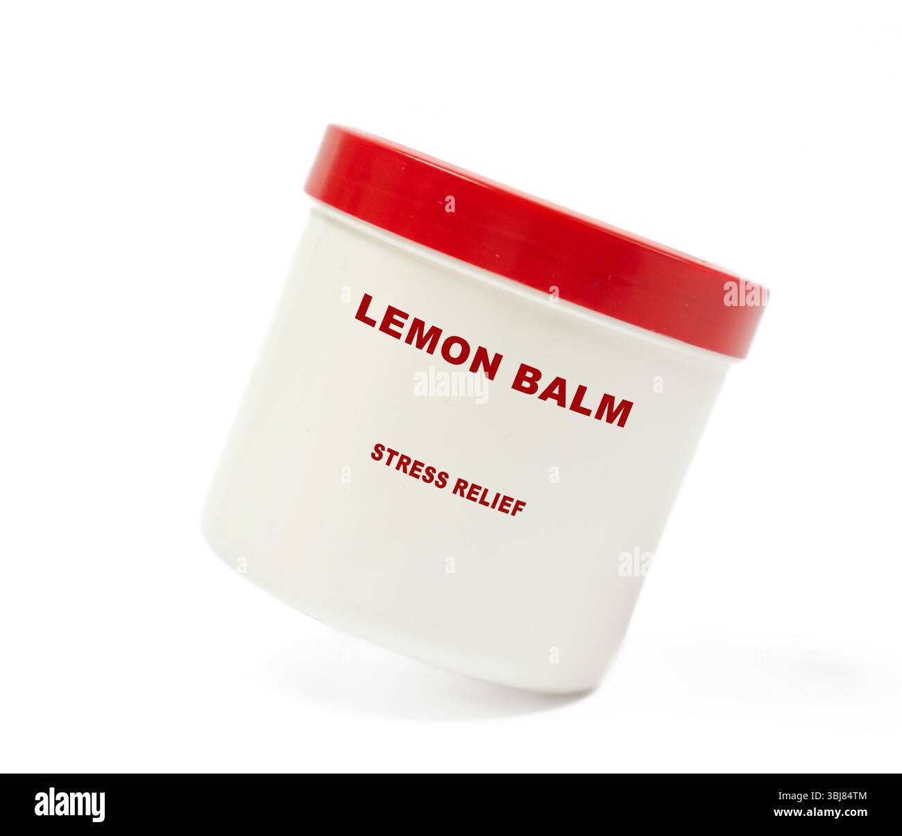 Balsamo al limone. Utilizzato per promuovere la calma, migliorare l'umore e sostenere la salute digestiva. Foto Stock