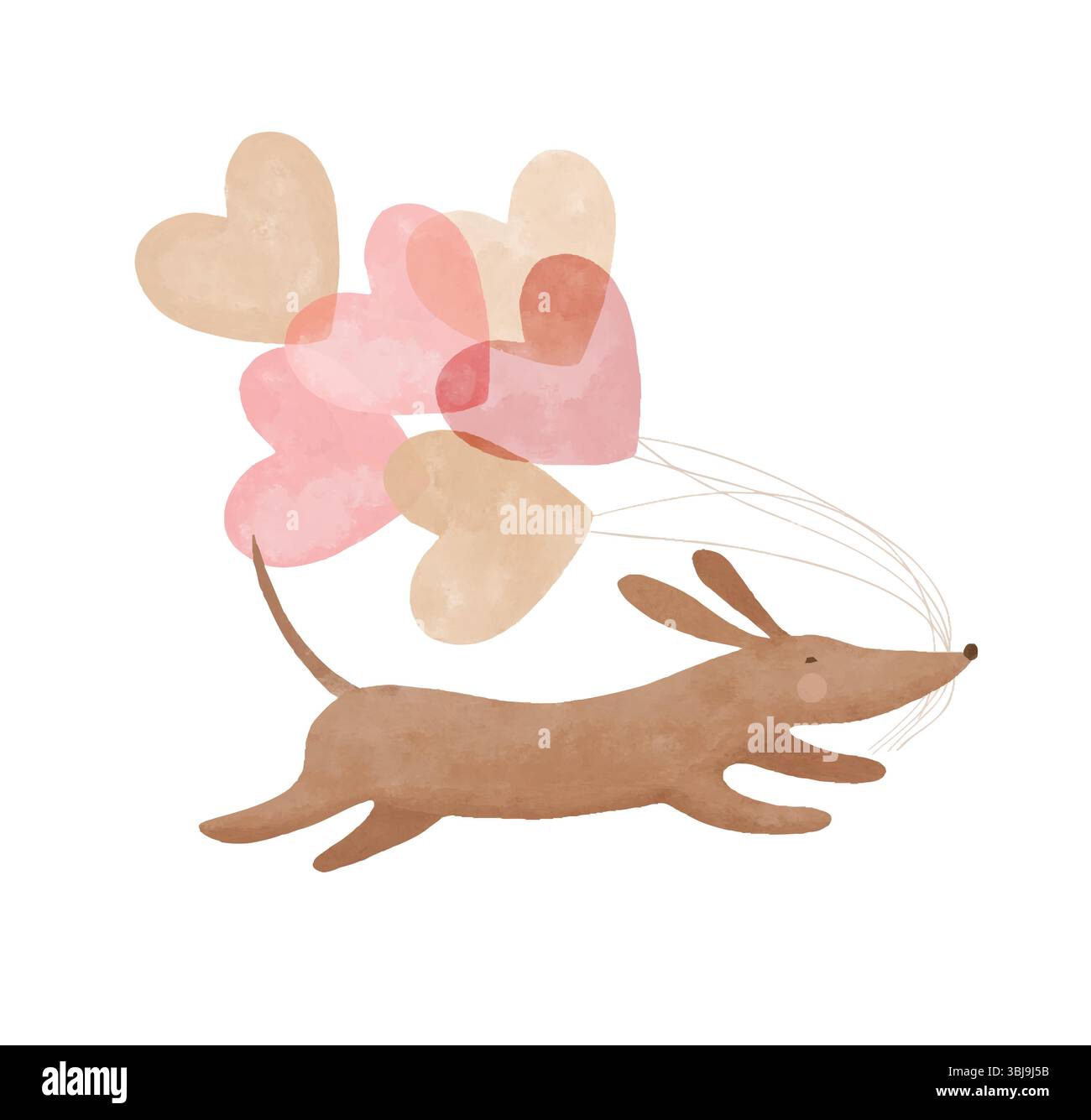 Cane ti amo Biglietto di San Valentino per gli amanti dei cani - Italia
