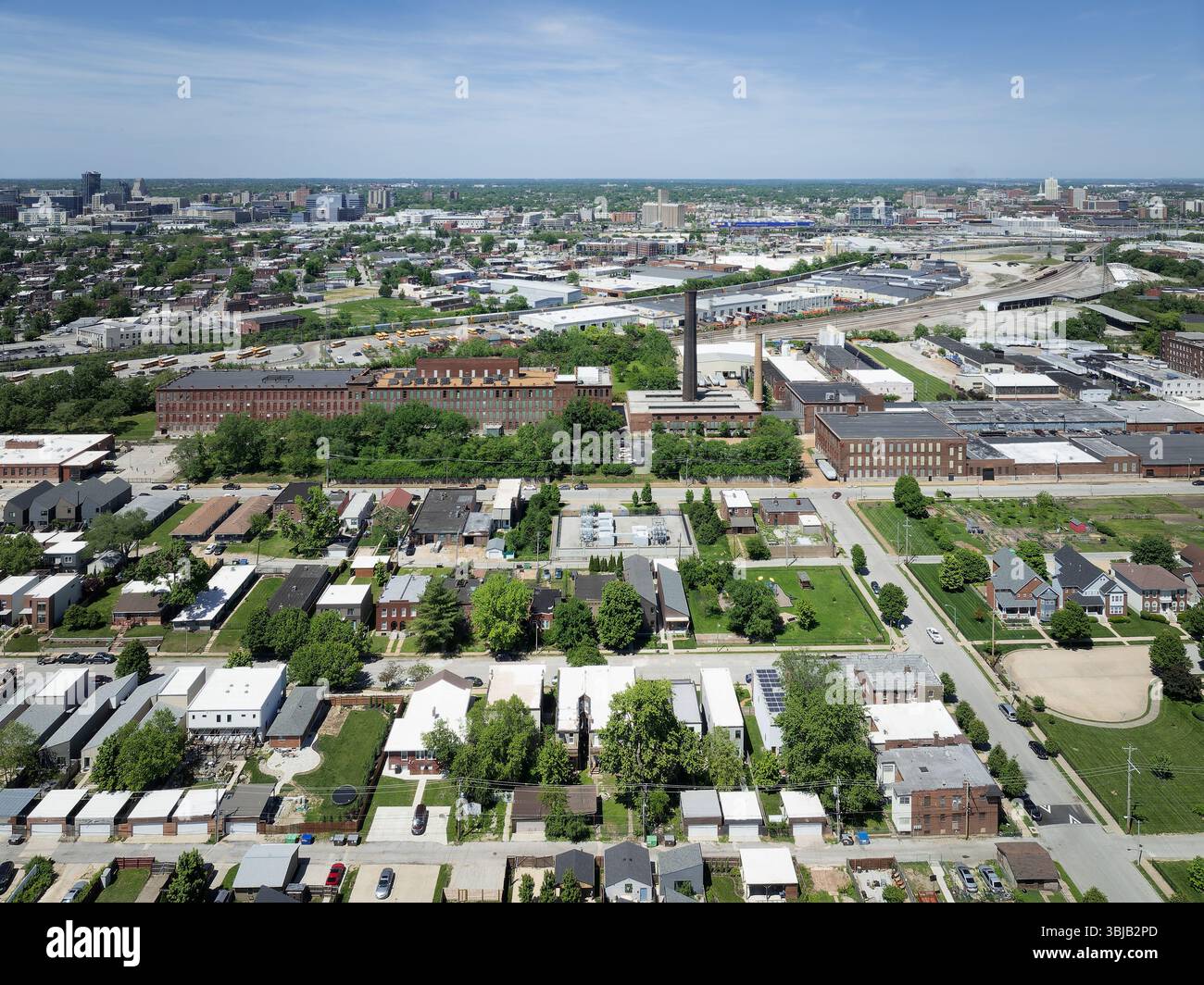 Liggett & Meyers Factory, ubicazione: St. Louis, Missouri, architetto: Isaac S. Taylor Foto Stock