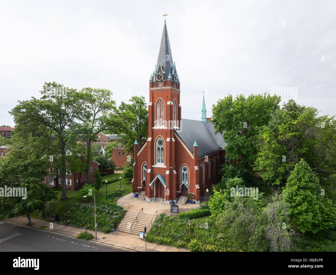 Chiesa Luterana della Santa Croce, ubicazione: St. Louis, Missouri, architetto: Griese & Weile Foto Stock
