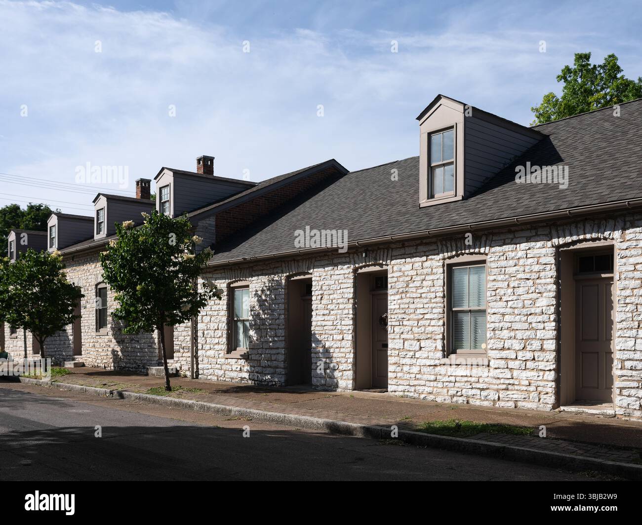 Stone Row, posizione: St. Louis, Missouri Foto Stock
