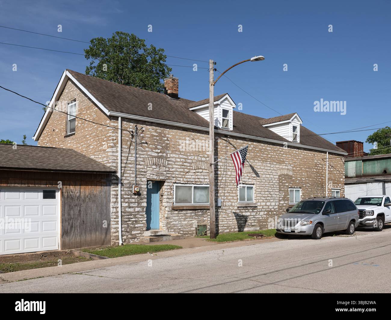 Jacob Steins House, ubicazione: St. Louis, Missouri, architetto: Jacob Steins Foto Stock