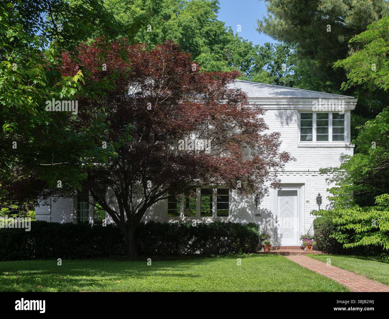 Dean House, ubicazione: Webster Groves, Missouri, architetto: Charles Eames Foto Stock