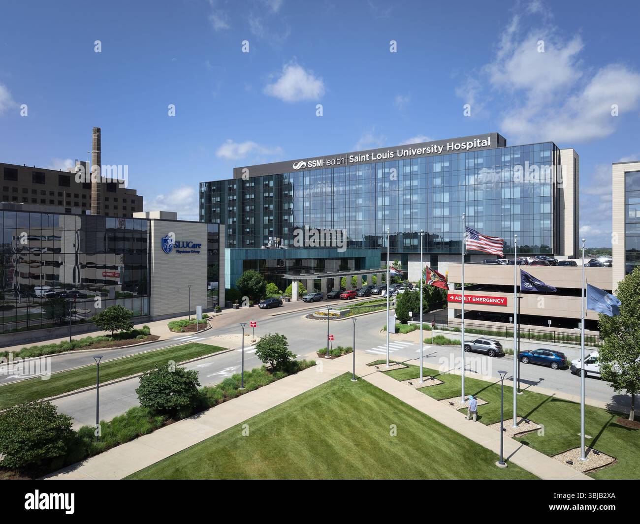 SSM Health Saint Louis University Hospital, ubicazione: St. Louis MO, Architetti: HGA, Lawrence Group Foto Stock