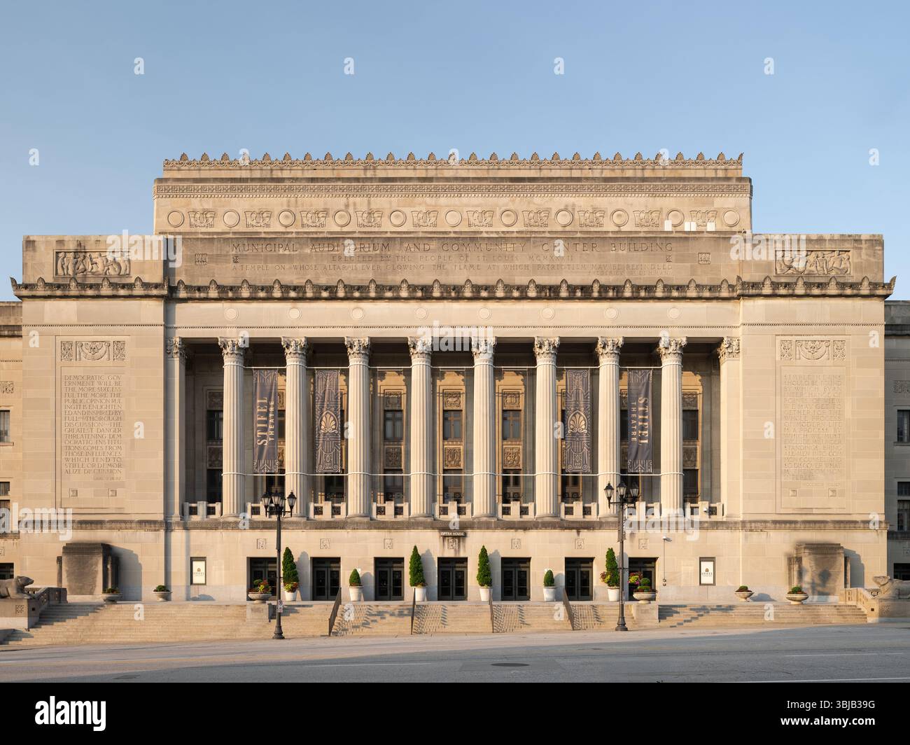 Kiel Auditorium, ubicazione: St. Louis, Missouri, architetto: LaBeaume & Klein Foto Stock
