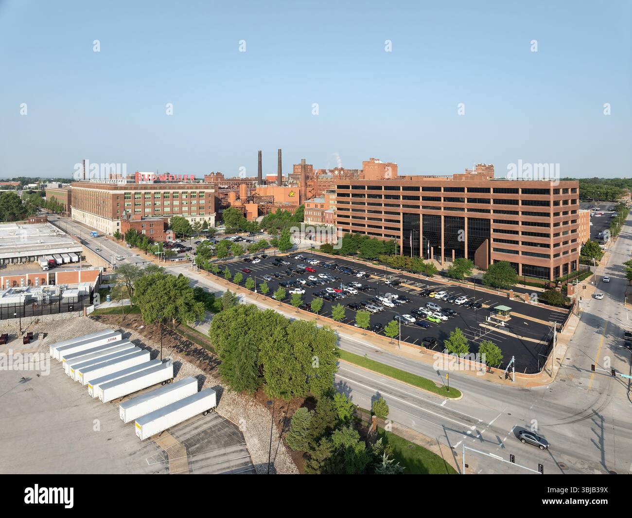 Anheuser-Busch Brewery Complex, località: St. Louis, Missouri Foto Stock