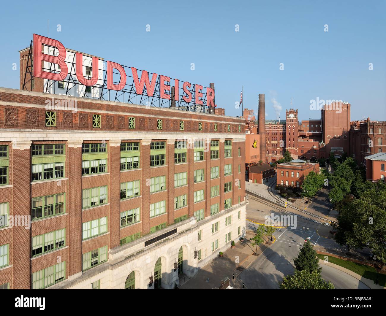 Anheuser-Busch Brewery Complex, località: St. Louis, Missouri Foto Stock