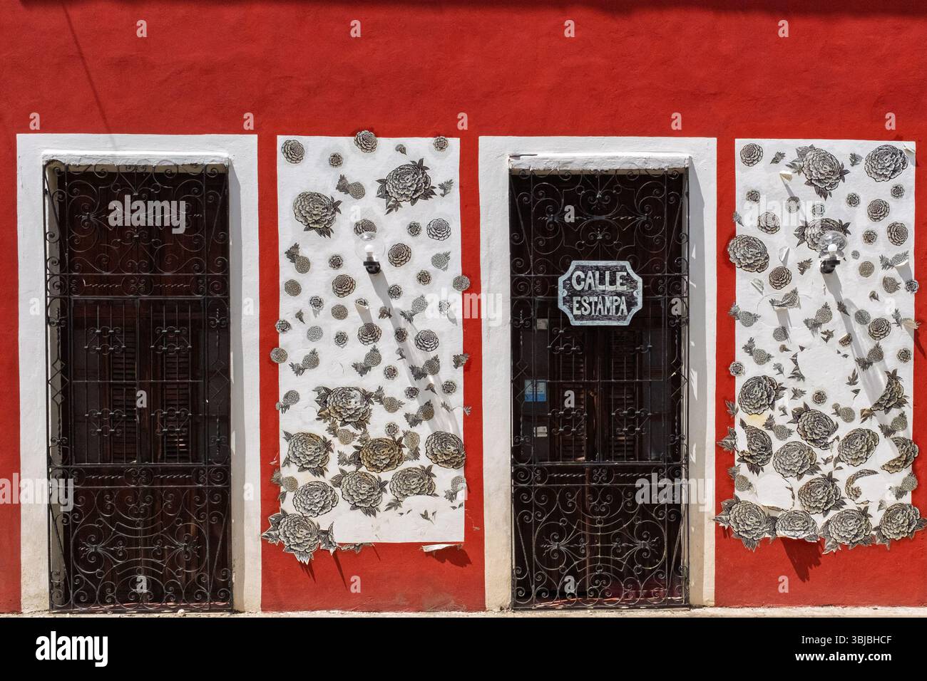 Centro storico di Merida, Messico Foto Stock