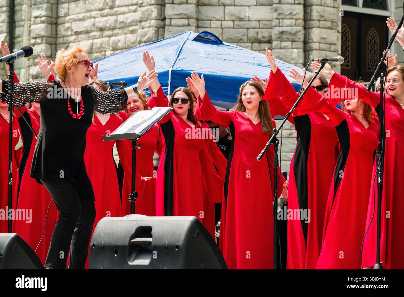 Little Poland Festival _ New Britain, Connecticut, USA Foto Stock