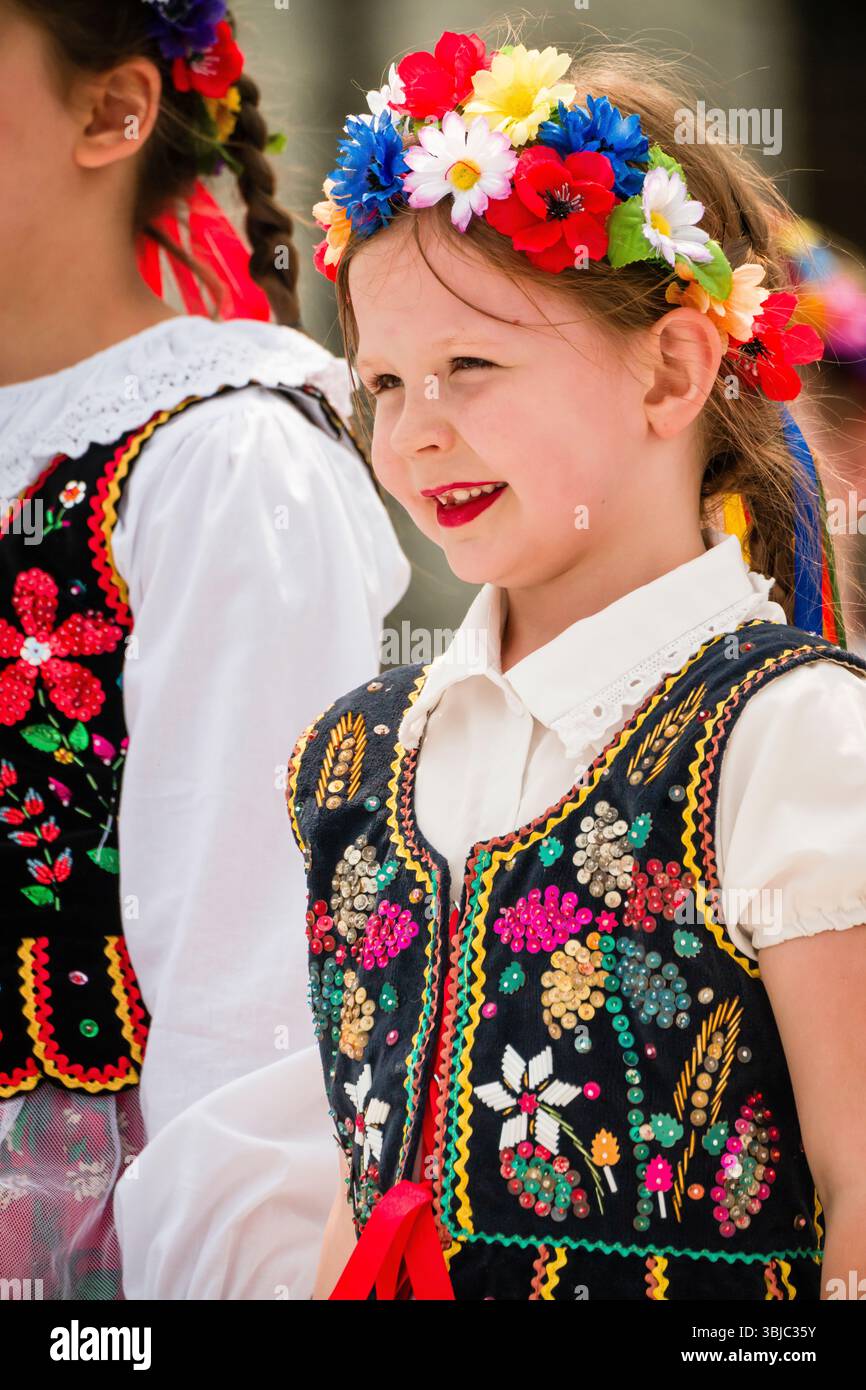 Little Poland Festival _ New Britain, Connecticut, USA Foto Stock