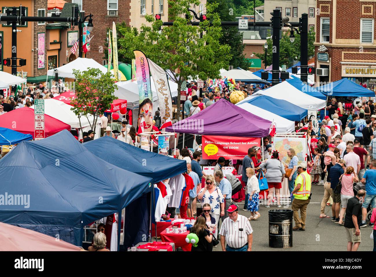 Little Poland Festival _ New Britain, Connecticut, USA Foto Stock