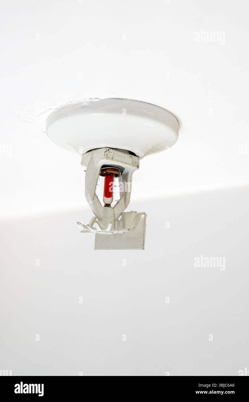 Impianto antincendio a parete Foto Stock