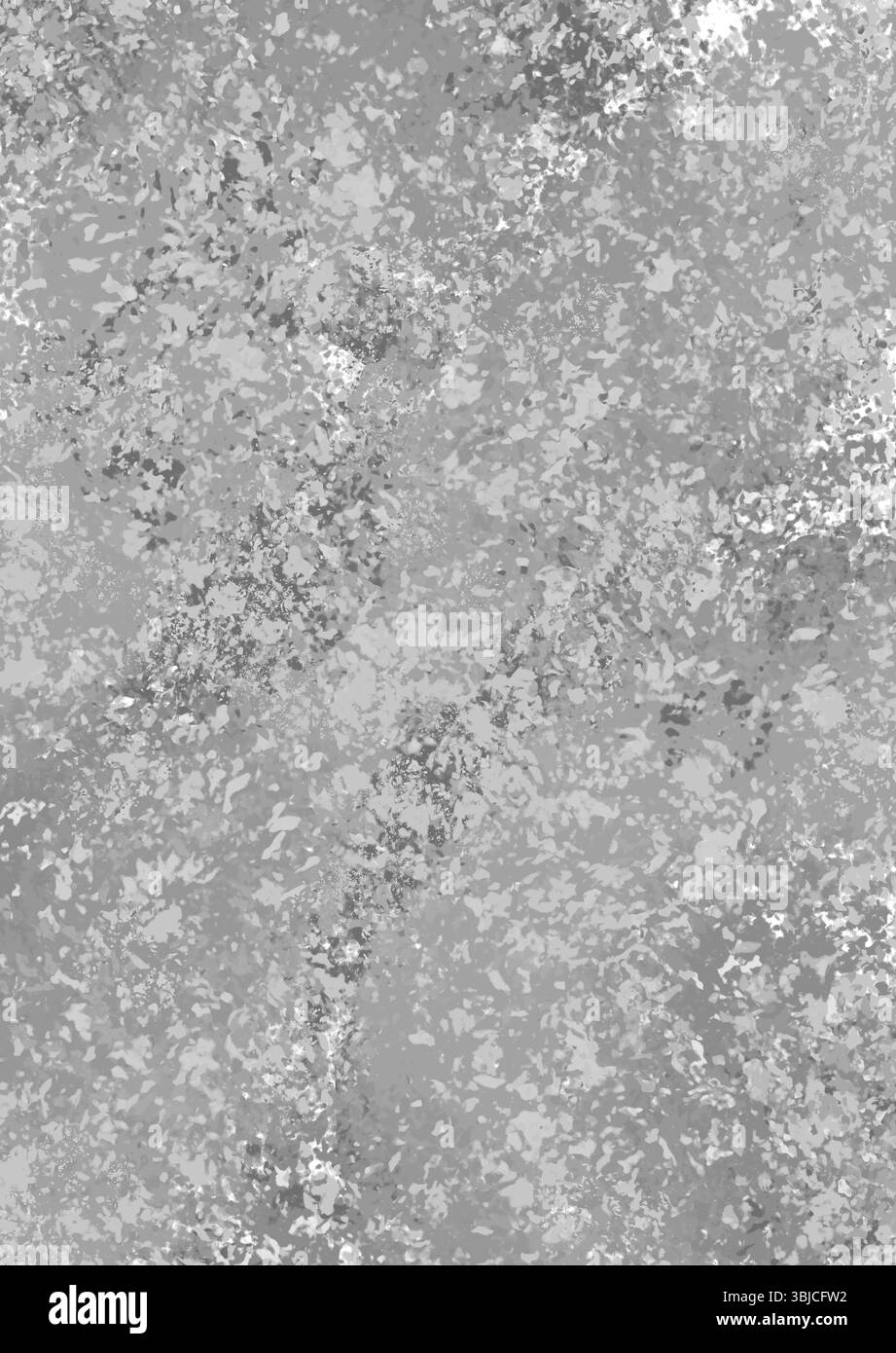 Lo sfondo in marmo bianco grigio argento potrebbe essere un pavimento o una carta da parati. Sembra cemento variegato o rivestimento metallico per la costruzione. Foto Stock