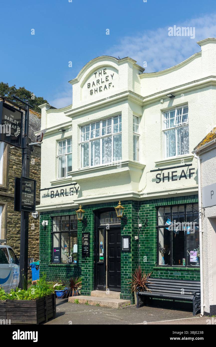 The Barley Sheaf Inn, Old Bridge Street, Truro, Cornovaglia, Inghilterra, Regno Unito Foto Stock